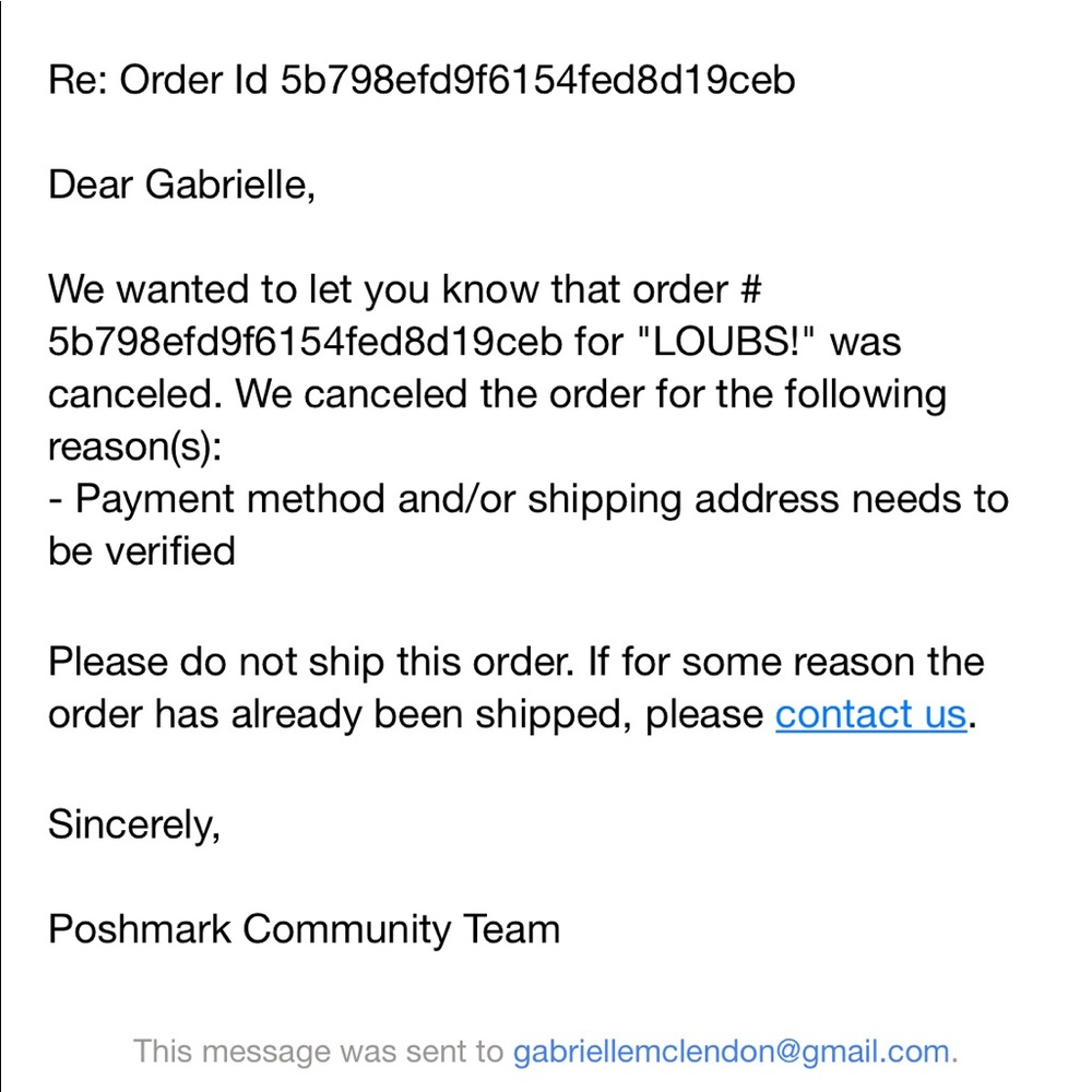 Seller tried to scam me